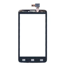 Тачскрин (Сенсорное стекло) для смартфона Alcatel One Touch SCRIBE EASY 8000D черное