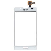 Тачскрин (Сенсорное стекло) для смартфона LG Optimus L7 P705 белый