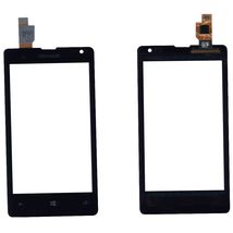 Тачскрин (Сенсорное стекло) для смартфона Microsoft Lumia 532 Dual Sim черный