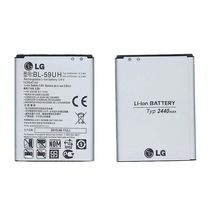 Аккумуляторная батарея для смартфона LG BL-59UH G2 Mini D618 3.8V Silver 2440mAh 9.3Wh