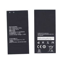 Акумуляторна батарея для смартфона Huawei HB474284RBC Ascend G620 3.8V Black 2000mAh 7.6Wh