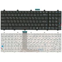 Клавіатура до ноутбука MSI S1N-3ERU251 / чорний - (005869)