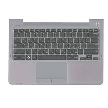 Клавіатура для ноутбука Samsung (NP530U3B) Black, (Gray TopCase), RU