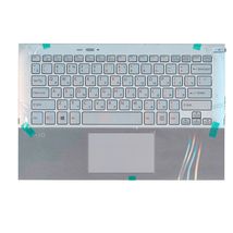 Клавіатура до ноутбука Sony 9Z.N9PBF.10R / сріблястий - (013452)