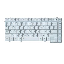 Клавіатура до ноутбука Toshiba NSK-T4M01 / білий - (004074)