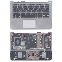Клавиатура для ноутбука Samsung (900X3A) Black, (Silver TopCase), RU