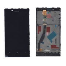 Матриця з тачскріном (модуль) для Nokia Lumia 720 чорний з рамкою