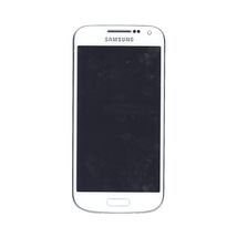 Матрица с тачскрином (модуль) для Samsung Galaxy S4 mini GT-I9190 белый с рамкой