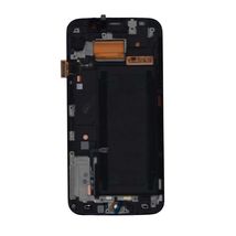 Матрица с тачскрином (модуль) для Samsung Galaxy S6 Edge SM-G925F белый с рамкой