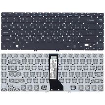 Клавіатура для ноутбука Acer Aspire R7-571, R7-571G, R7-572, R7-572G з підсвічуванням (Light), Black, (No Frame), RU