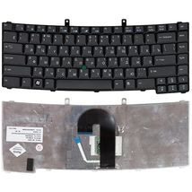 Клавіатура для ноутбука Acer TravelMate 6410, 6452, 6460, 6490, 6492, 6493, 6552, 6592 з вказівником (Point Stick) Black, RU