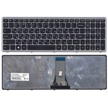 Клавіатура для ноутбука Lenovo IdeaPad (FLex 15) Black, (Gray Frame), RU