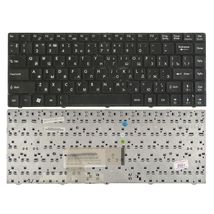 Клавиатура для ноутбука MSI (CX480) Black, (Black Frame), RU