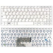 Клавіатура до ноутбука MSI V103522AK1 RU / білий - (002492)