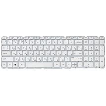 Клавиатура для ноутбука HP 720670-001 / белый - (009707)
