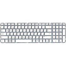 Клавиатура для ноутбука HP 684650-001 / белый - (010422)