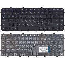 Клавиатура для ноутбука HP V135002AS2 / черный - (013117)