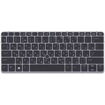 Клавиатура для ноутбука HP 762585-001 / черный - (014497)