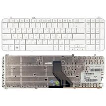 Клавиатура для ноутбука HP 581493-031 / белый - (002724)
