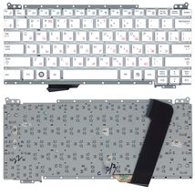 Клавіатура для ноутбука Samsung (NC110) White, (No Frame), RU