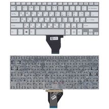 Клавіатура до ноутбука Sony D14904000269 / сріблястий - (011251)