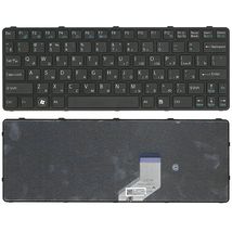 Клавіатура для ноутбука Sony Vaio (SVE11) Black, (Black Frame) RU