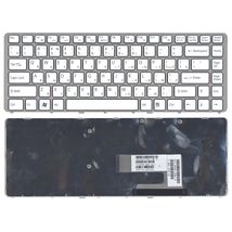 Клавиатура для ноутбука Sony NSK-S8A01 / белый - (000277)