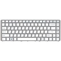 Клавіатура до ноутбука Sony 148738521 / білий - (000277)