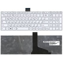 Клавіатура до ноутбука Toshiba 0KN0-ZW3RU03 / білий - (004299)
