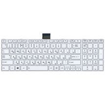 Клавіатура до ноутбука Toshiba 0KN0-ZW3RU03 / білий - (004299)