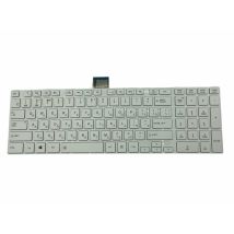 Клавиатура ддля ноутбука Toshiba Satellite (L850, L870) White, (White Frame) RU