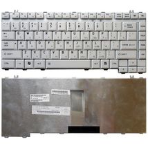 Клавіатура до ноутбука Toshiba PK130190480 / білий - (002089)