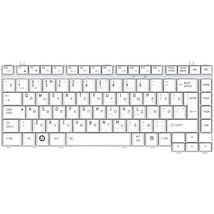 Клавіатура до ноутбука Toshiba 9J.N9082.W0R / сріблястий - (002371)