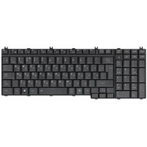 Клавиатура для ноутбука Toshiba 205-A8H76L-E01 / черный - (002830)