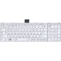 Клавиатура для ноутбука Toshiba V130562BS1 / белый - (007138)