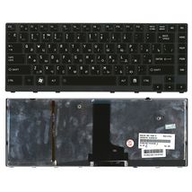 Клавиатура для ноутбука Toshiba NSK-TPABC / черный - (004338)