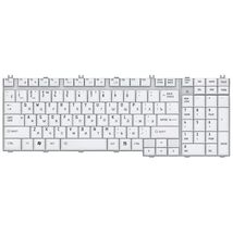 Клавіатура до ноутбука Toshiba PK130260100 / сірий - (009568)
