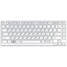 Клавіатура до ноутбука Toshiba 9Z.N4XPC.00R / сріблястий - (002354)