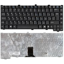 Клавиатура для ноутбука Fujitsu K051329B1-XX / черный - (002233)