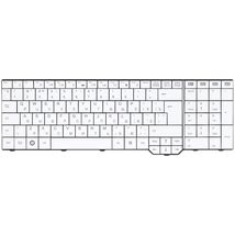Клавіатура до ноутбука Fujitsu V080329DK4 / білий - (002283)