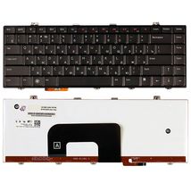 Клавіатура для ноутбука Dell Studio (14, 14Z, 1440, 1450, 1457) з підсвічуванням (Light). Black, RU