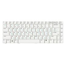 Клавіатура до ноутбука Asus 04GNCB1KRU10-1 / білий - (002942)