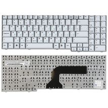 Клавиатура для ноутбука Asus (M50, M70, X70, X71, G50) Silver, RU