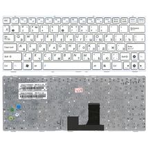 Клавіатура для ноутбука Asus EEE PC (1005HA, 1008HA) White, (White Frame) RU