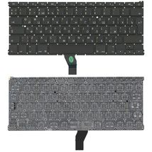 Клавіатура для ноутбука Apple MacBook Air 2011+ (A1369) з підсвічуванням (Light), Black, (No Frame), RU (вертикальний ентер)