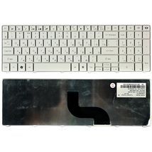 Клавіатура для ноутбука Acer Packard Bell (TM81) White, (No Frame), RU