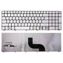 Клавіатура для ноутбука Acer Packard Bell (TM81, TM82, TM86, TM87, TM89, TM94) Silver
