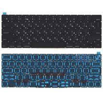 Клавиатура для ноутбука Apple A1706 / черный - (022158)