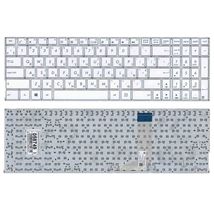 Клавиатура для ноутбука Asus (X756) White, (No Frame), RU горизонтальный Enter