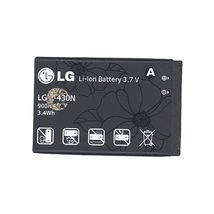 Аккумуляторная батарея для смартфона LG LGIP-330N GB230, GD350 3.7V Black 900mAh 3.4Wh